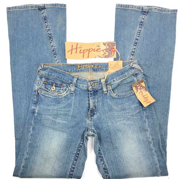 SOLD!! Free People - Hippie Brand, Boot Cut Size 7 - Picture 3 of 8